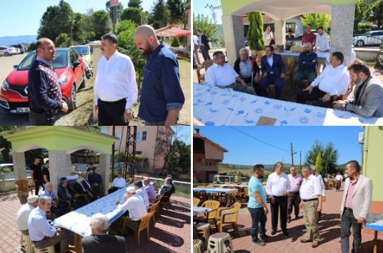 Akın ve Balık, aşure etkinliklerine katıldı
