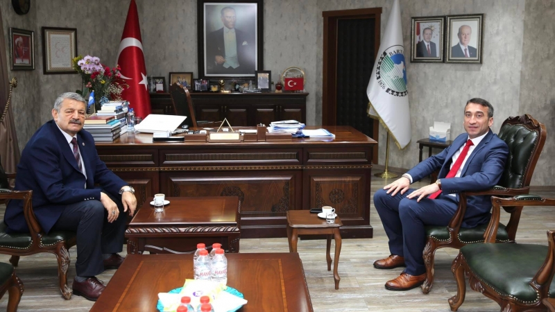 Akın, yeni il müdürünü ağırladı