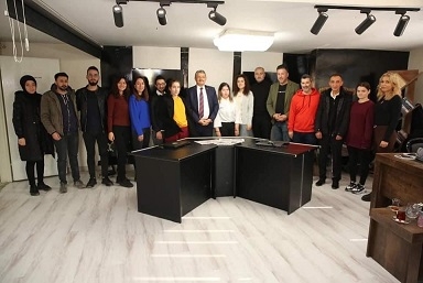 Akın, ziyaretimize geldi