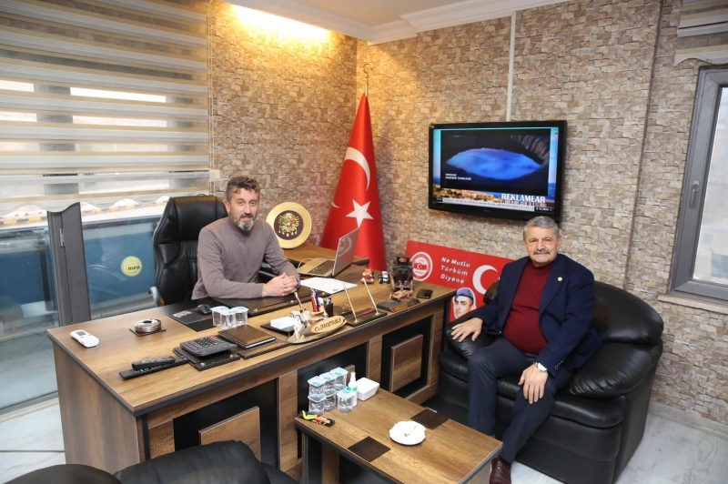 Akın’dan Arslan’a ziyaret