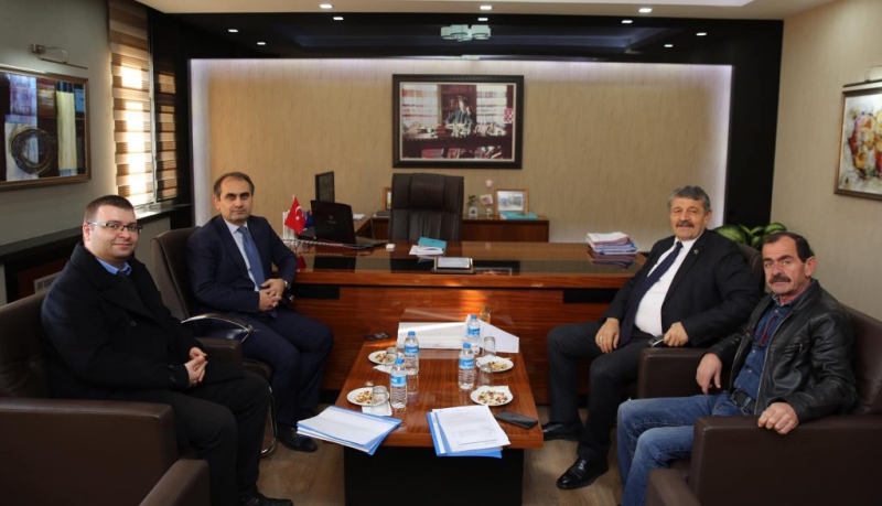 Akın’dan DSİ Müdürü Biçer’e ziyaret