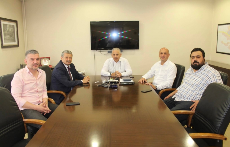 Akın’dan SANKO Genel Müdürü Keretli'ye ziyaret