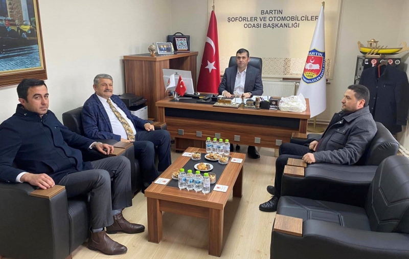 Akın’dan Şoförler Odası’na ziyaret