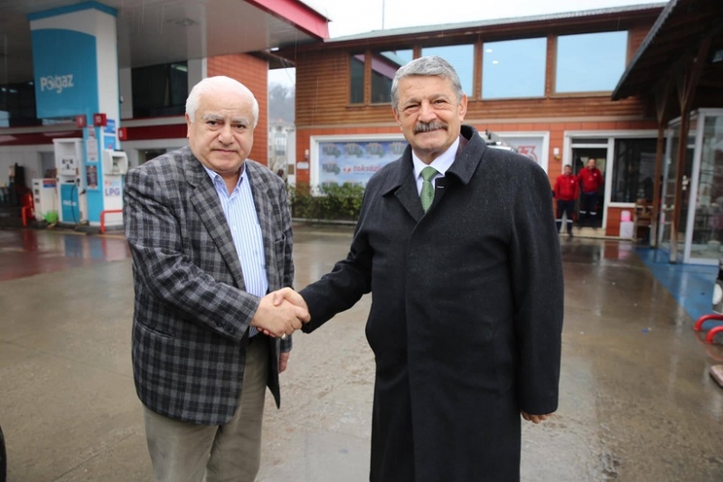 Akın’dan Toksöz’e ziyaret