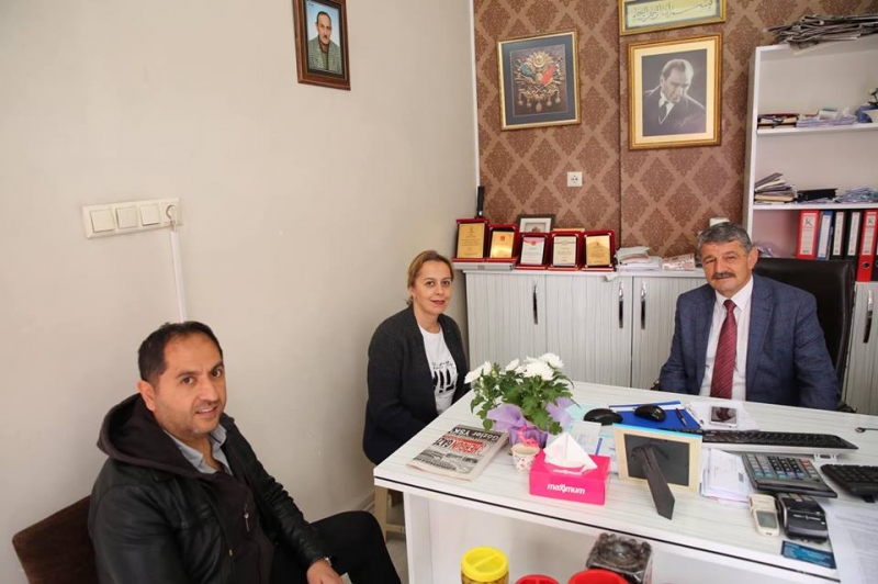 Akın’dan Tuna Mahallesi Muhtarı’na ziyaret