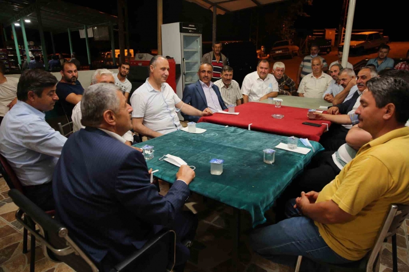 Akın’ın son durağı Özbaşı Köyü oldu