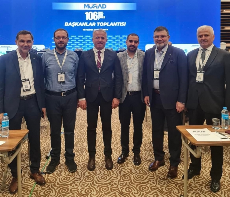 Aksoy, MÜSİAD Genel İdare Kurulu’na katıldı