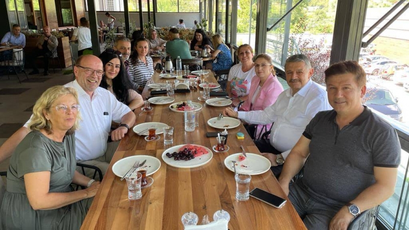 Alman heyet, Vali Arslan ile bir araya geldi