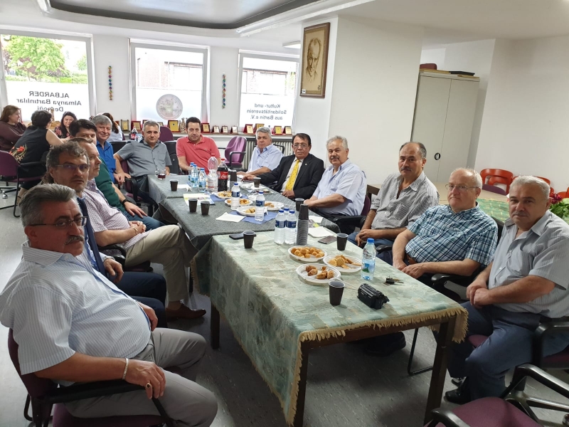 Almanya’daki Bartınlılar bayramlaştı