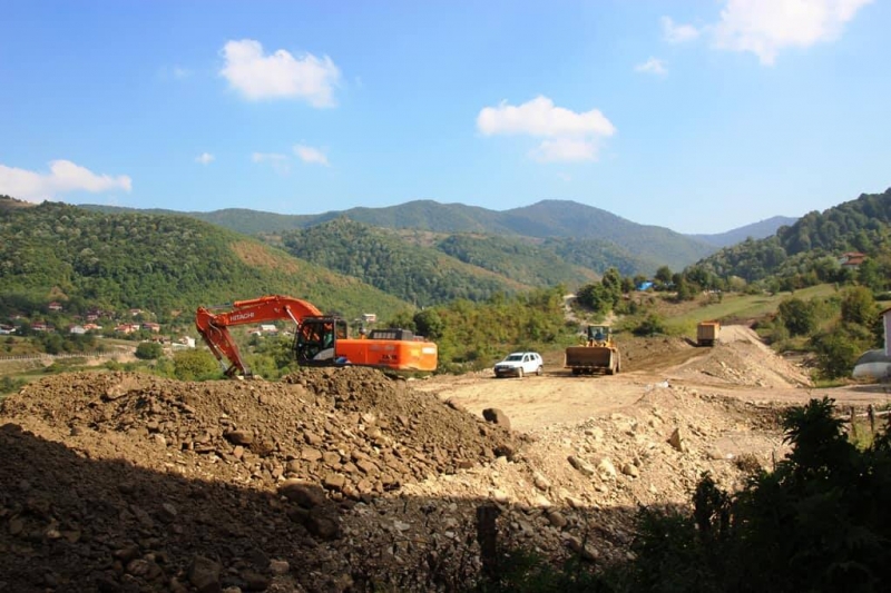 Alternatif Karabük yolunda çalışmalar tam gaz…