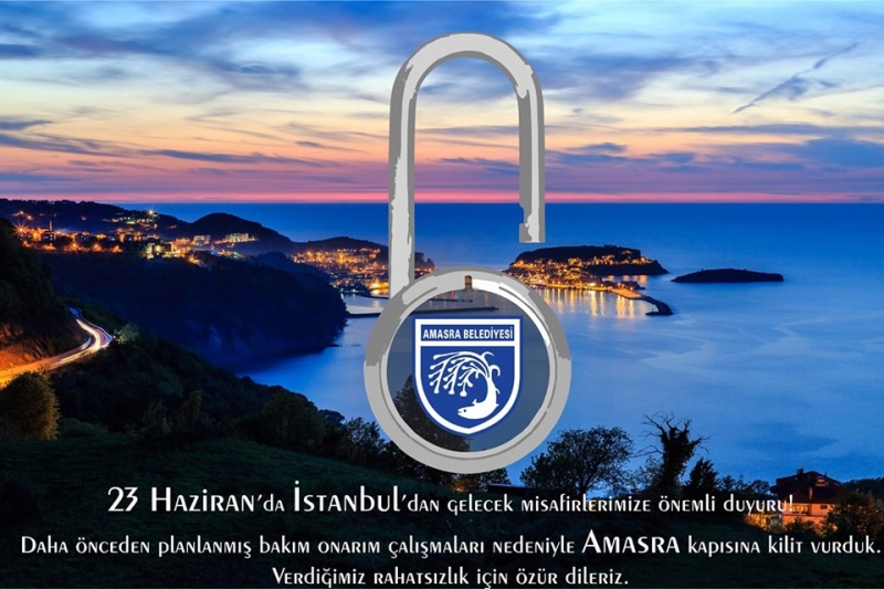 Amasra, 23 Haziran’da kilitli!