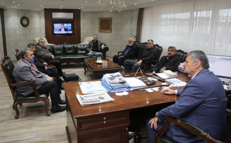 Amasra Muhtarlar Derneği’nden Akın’a ziyaret