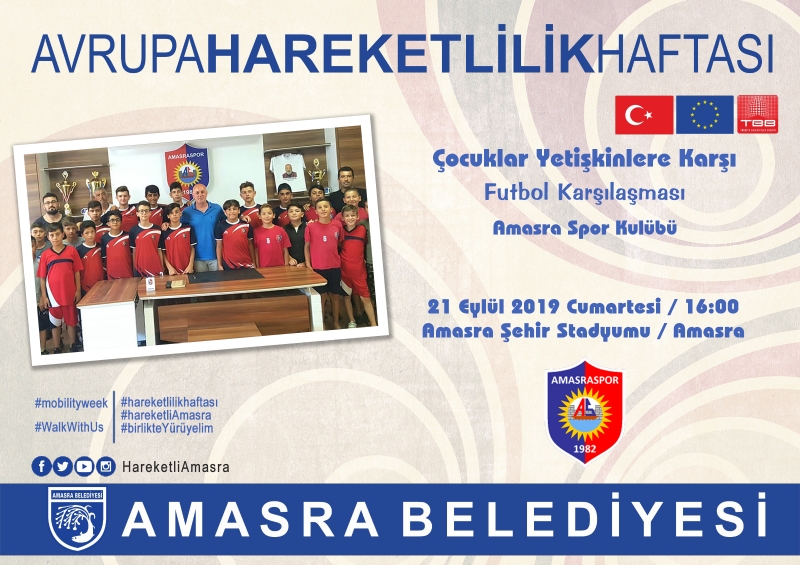 Amasra’da Avrupa Hareketlilik Haftası heyecanı
