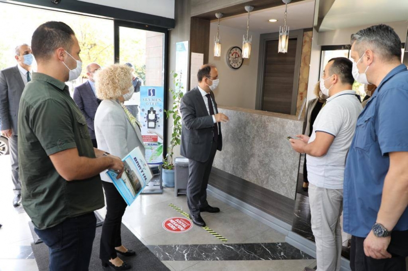 Amasra’da korona denetimleri!