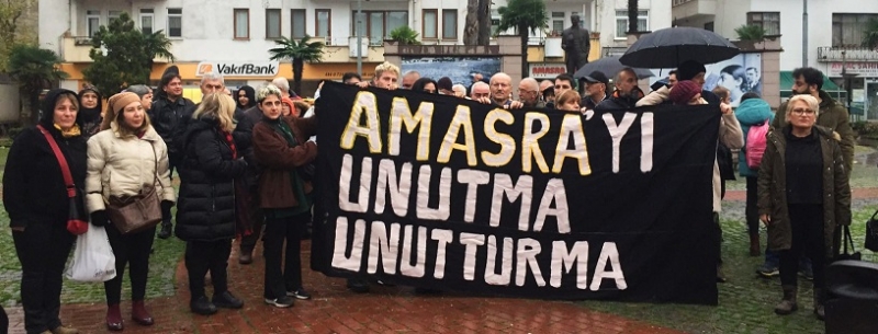“Amasra’yı unutma, unutturma!” diye haykırdılar
