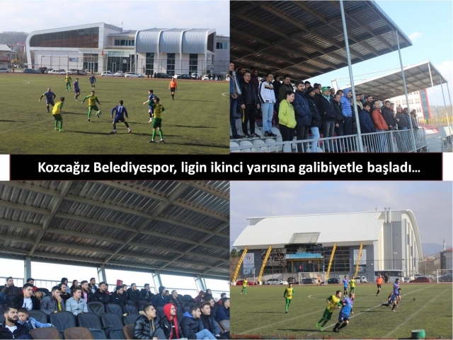 Amatörde Kozcağız farklı kazandı