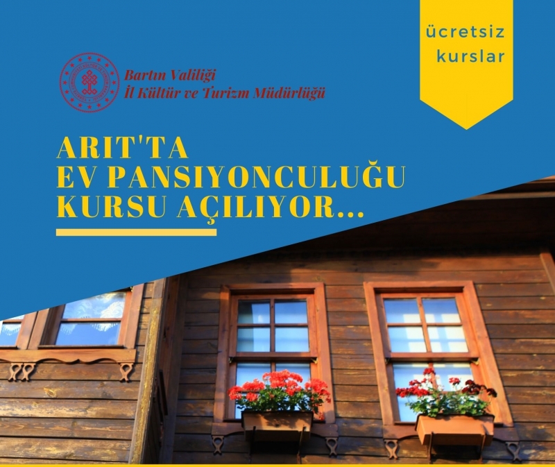 Arıt ’ta ‘Ev Pansiyonculuğu Kursu’ açılıyor