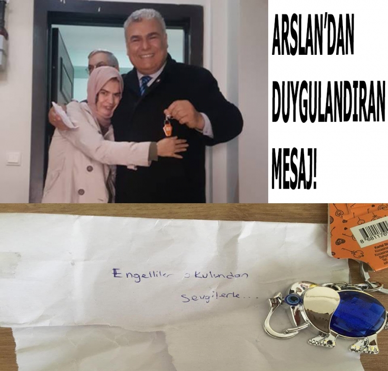 Arslan’dan duygusal mesaj!