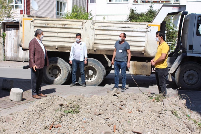 Asfalt ekipleri Gölbucağı’ndaydı