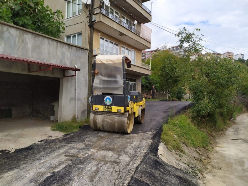 Asfalt ekipleri Orduyeri’ndeydi