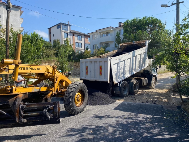 Asfalt ekipleri Orduyeri’ndeydi