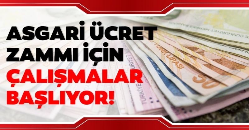 Asgari Ücret’te ilk raund 2 Aralık’ta