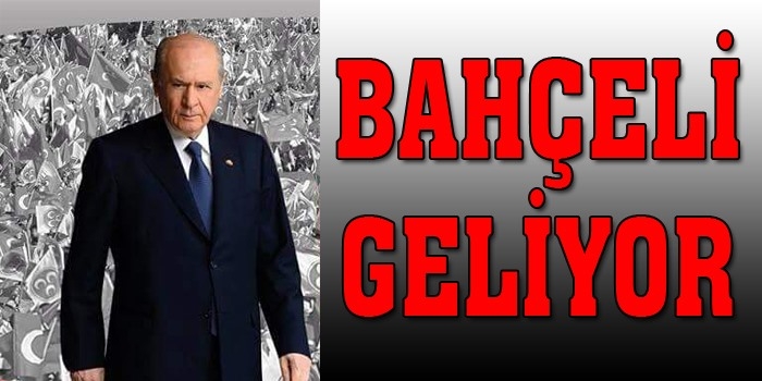 Bahçeli Cumartesi günü geliyor!