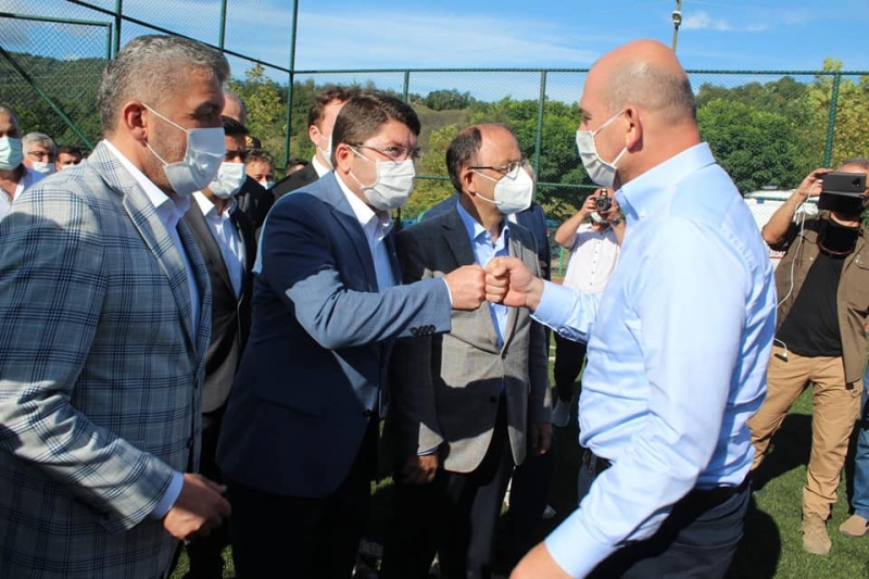 Bakan Soylu ikinci kez Bartın’daydı