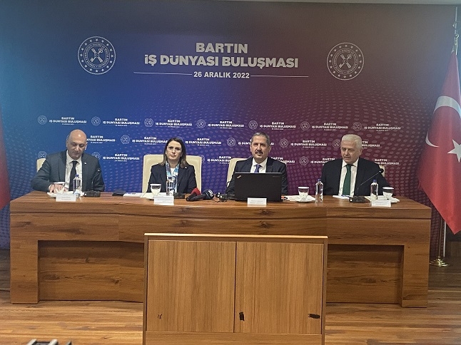 Bakan Yardımcısı Gürcan, Bartın’ın analizini yaptı