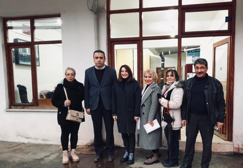 Bankoğlu, şoför esnafına söz verdi: “Pandeminin sarılmayan yaralarını biz saracağız”