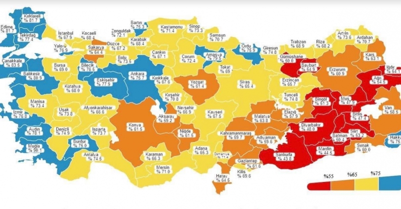 Bartın artık “düşük riskli” iller arasında!