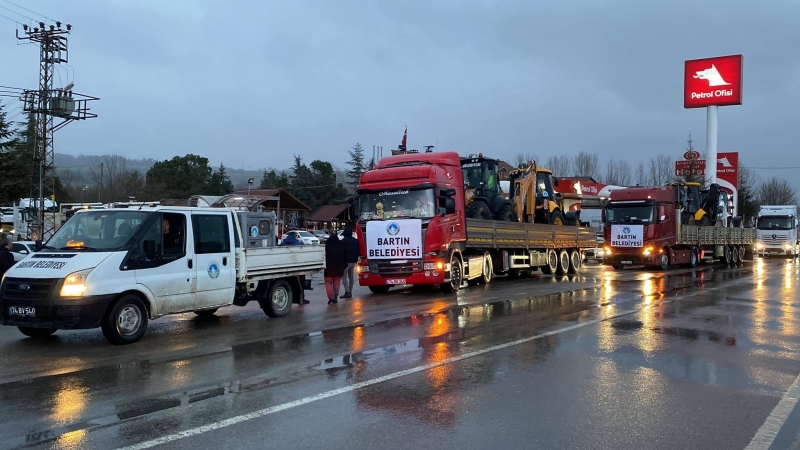 Bartın Belediyesi de tüm imkanları seferber etti