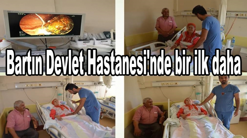 Bartın Devlet Hastanesi'nde bir ilk daha
