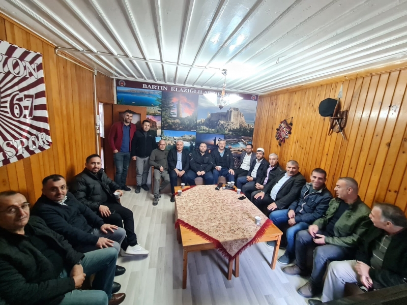 Bartın Elazığlılar Derneği maden şehitlerini Kur’an tilaveti ile andı