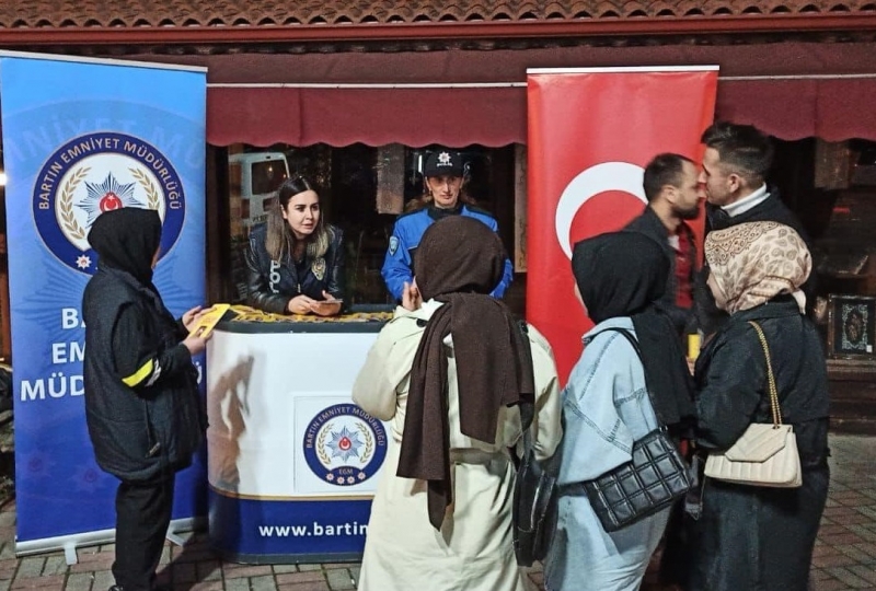 Bartın Emniyeti, Yalı’da KADES’i tanıttı