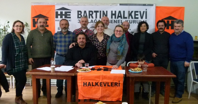 Bartın Halkevi yeni yönetimini seçti