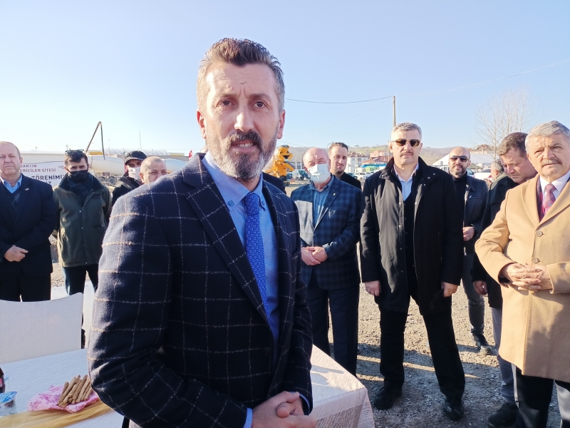 Bartın Oto Galericiler Sitesi’nde temel atıldı