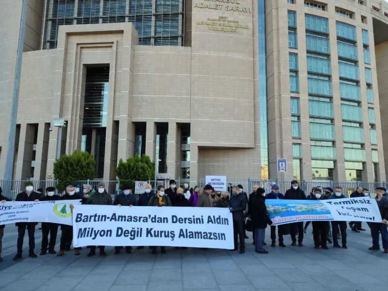 Bartın Platformu: “Hattat’a değil milyon TL, zırnık yok”