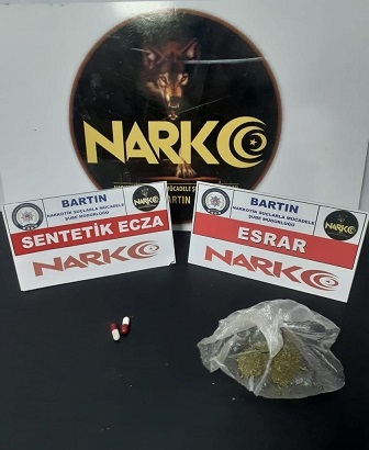 Bartın polisinin narkotikle savaşı sürüyor