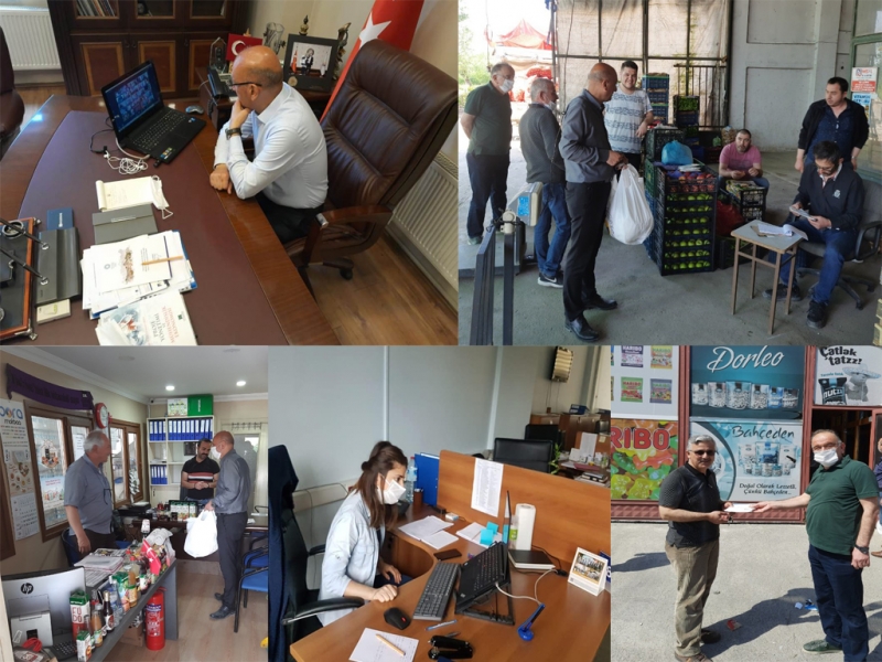 Bartın TSO, salgın sürecinde üyelerine destek ve güç verdi