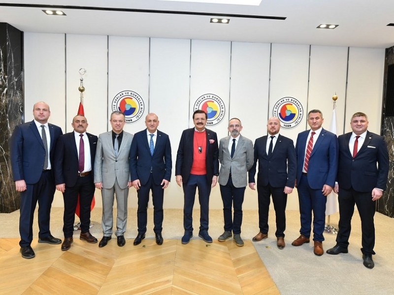 Bartın TSO’dan TOBB’a ziyaret