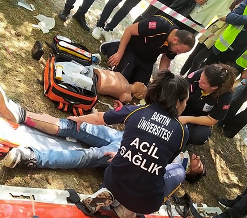 Bartın Üniversitesi, VI. Tralli Travma Rallisinde üçüncü oldu