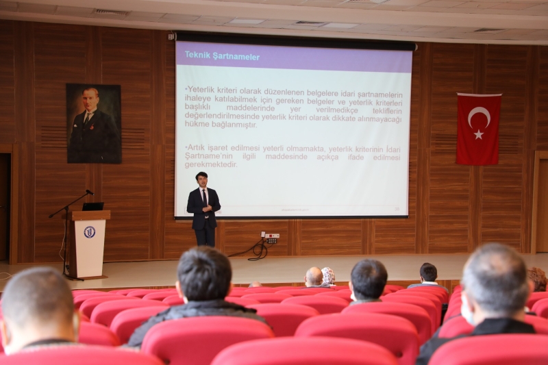 Bartın Üniversitesi’nde “Kamu İhale Mevzuatı” eğitimleri verildi
