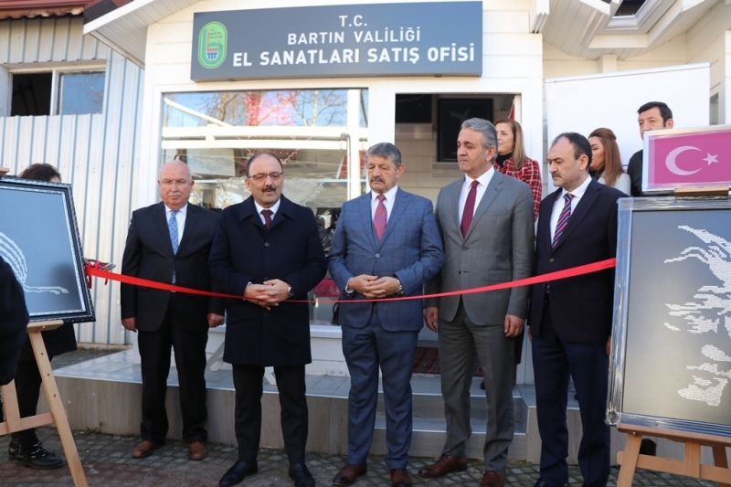 Bartın Valiliği El Sanatları Satış Ofisi açıldı