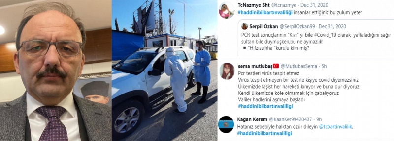 Bartın Valiliği’ne ‘hadsiz’ eleştiri…