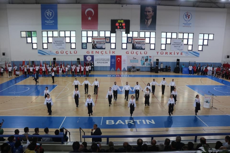 Bartın’da 19 Mayıs coşkusu