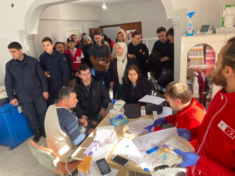 Bartın’da 8 günde 448 ünite kan bağışlandı