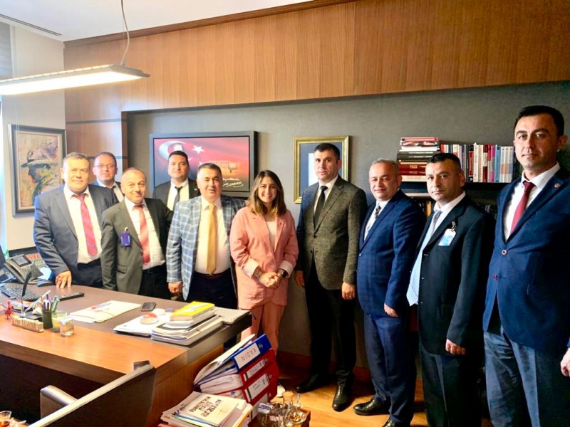 Bartınlı Oda yöneticileri Bankoğlu’nu ziyaret etti