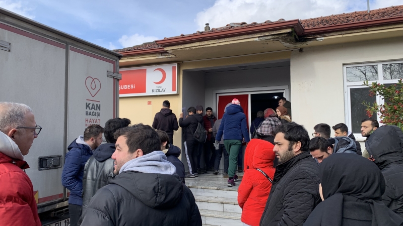 Bartınlılar kanları ile de can veriyorlar!