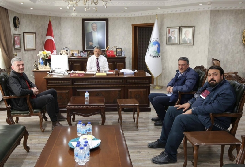 Bartınspor yönetiminden Akın’a ziyaret